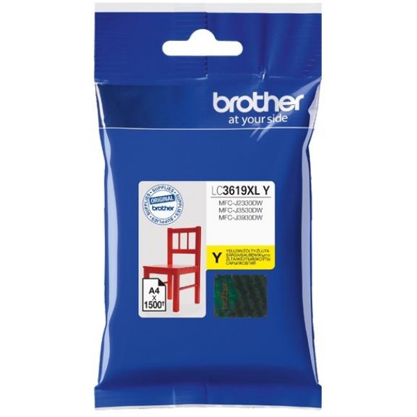 Brother LC3619XLY, Ink Cartridge HC Yellow