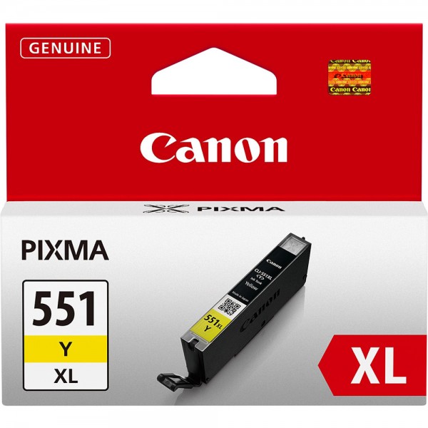 Cartus cerneala Canon Yellow cap. mare CLI-551XLY
